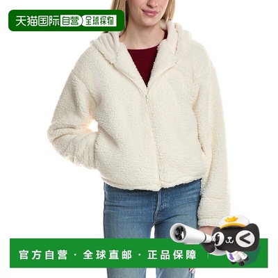 自营PJ Salvage Fuzzy Hoodie - white 美国奥莱直发