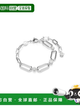 1h可退 【美国直邮】施华洛世奇|白色、金色或镀铑 Dextera 手链