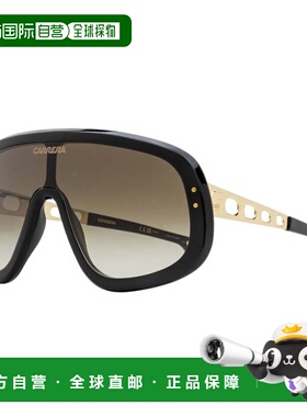 自营Carrera男士面具太阳镜FlagLab 17 2M286黑色/金色99mm-2m286