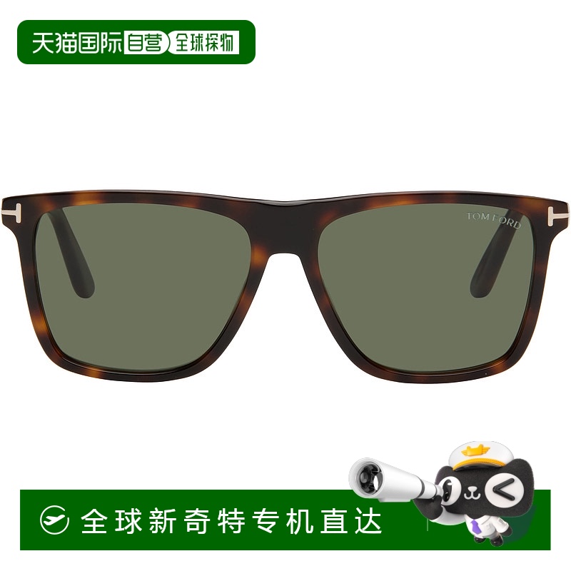 香港直邮潮奢 Tom Ford 汤姆 福特 男士 棕色 & 黑色 Polarized F