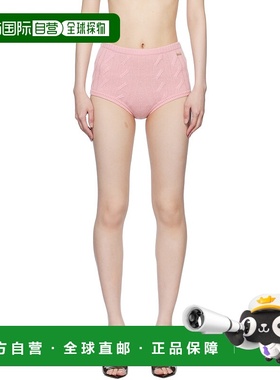 1h可退 香港直邮潮奢 Blumarine 蓝色情人 女士 粉色 Braid Cable