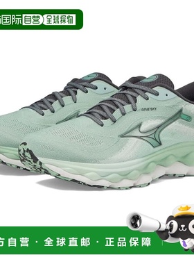 自营Men's Mizuno Wave Sky 7 J1GC230253 Sneakers Granite Gree