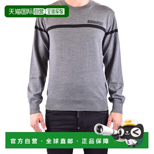 Top Knit Grey 美国奥 自营dsquared2Contrast grey Stripe