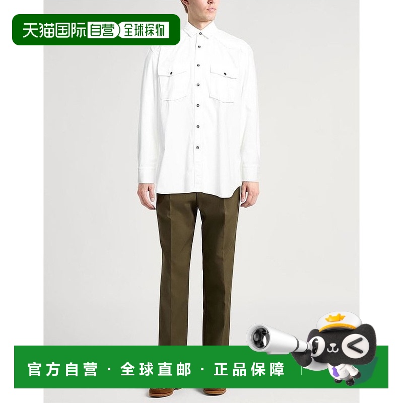1h可退 【美国直邮】pt torino 男士 衬衫舒适流行穿搭小众百搭高
