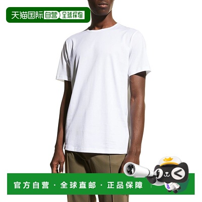 1h可退 【美国直邮】Theory|男士 Precise Luxe 棉质短袖 T 恤