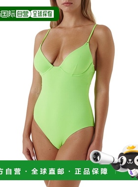 自营Melissa Odabash Seychelles One-Piece - lime 美国奥莱直发