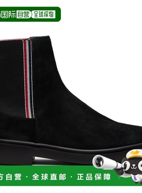 1h可退 香港直邮潮奢 Thom Browne 汤姆 布朗 男士 黑色 RWB Elas