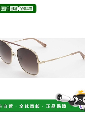 自营 Escada女式59毫米金色太阳镜-金色哑光红茶 美国奥莱直发