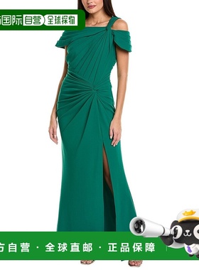 自营 Tadashi Shoji礼服-绿色 美国奥莱直发连衣裙