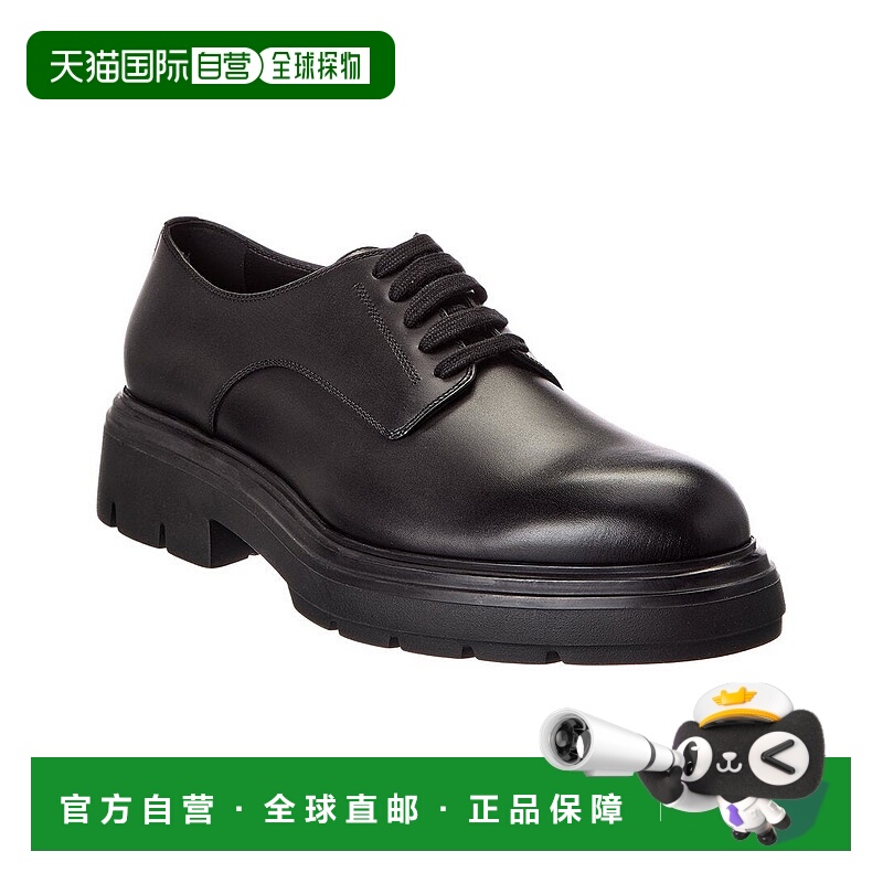 自营salvatore ferragamoFerragamo Devis Leather Derby - black