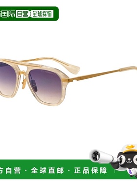 自营Dita Women's 52 mm White Sunglasses - white swirl yellow