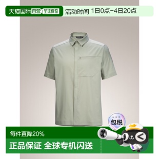 1h可退 加拿大直邮Arc'teryx Skyline Shirt SS 男士现代纽扣前襟