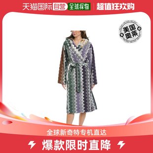 灰色 浴袍 Bennie missoni 美国奥莱 homeMissoni 直发