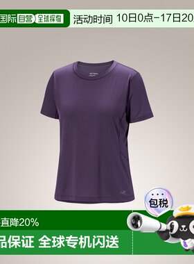 加拿大直邮Arc'teryx Lana Merino Wool Crew Shirt SS 女士美利T