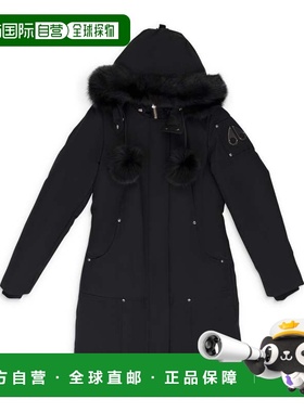 自营moose knucklesBlack / Black Stirling Parka - black 美国