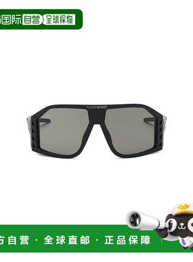 自营 PLEIN SPORT THE WAVE GEN X.02 - 黑色 美国奥莱直发太阳镜