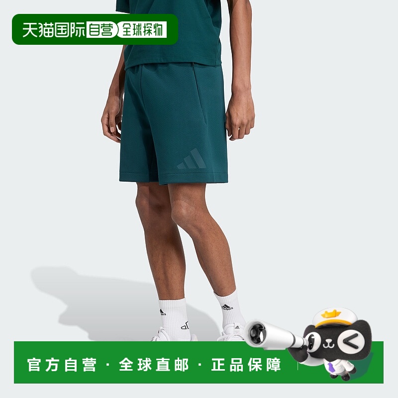 自营Men's adidas Essentials 3-Stripes Fleece Shorts - aurora