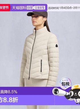 Moose Knuckles 女士ELORA防风保暖长袖拉链立领羽绒夹克小剪刀