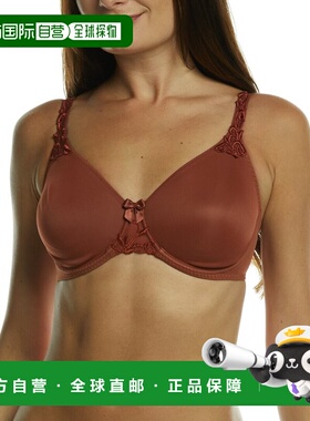 自营Simone Perele Andora Minimizer Underwire Bra - brown 美