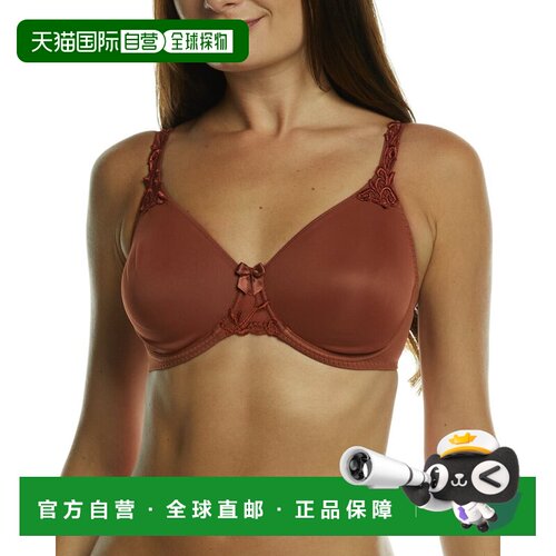 自营Simone Perele Andora Minimizer Underwire Bra - brown 美