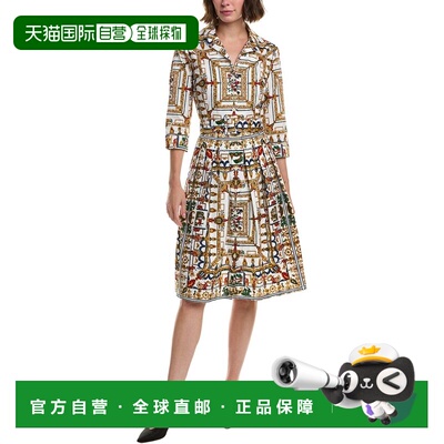 自营Samantha Sung Audrey #1 Shirtdress - white 美国奥莱直发