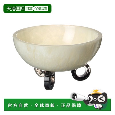 自营Jonathan Adler Mustique Disc Bowl - black 美国奥莱直发