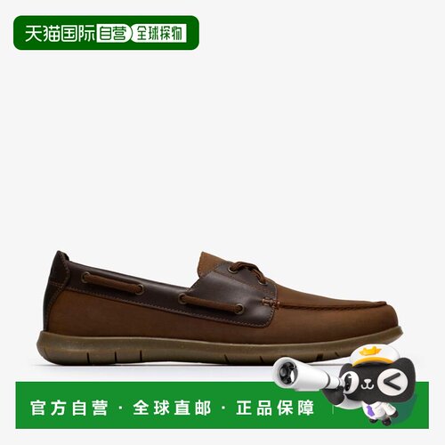 加拿大直邮Clarks Flexway 2Eye 男士乐福鞋/一脚蹬