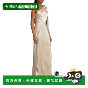 【美国直邮】amsale 女士 连衣裙百褶礼服桑蚕丝【付后1h可退】