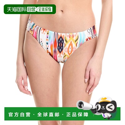 自营 La Blanca Desert Dreams Sash Bikini Bottom - multi 美国