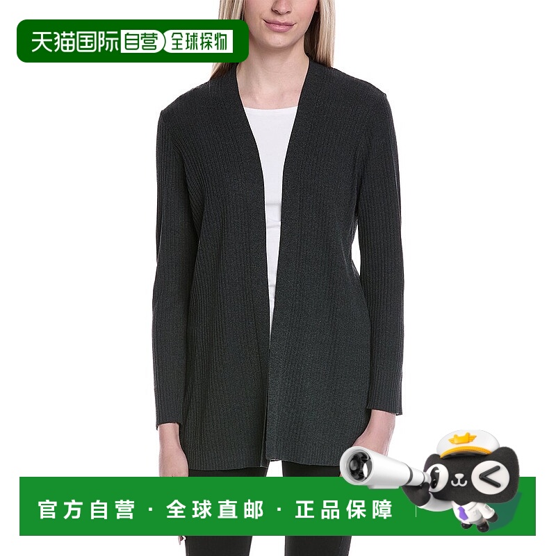 自营Jones New York Sutton Cardigan - grey 美国奥莱直发