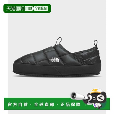 自营The North Face ThermoBall Traction Mules II  Black White