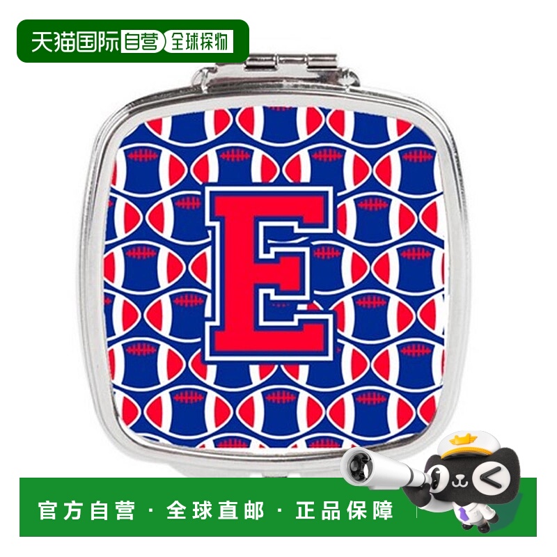 自营 Carolines Treasures CJ1076-ESCM 字母 E 足球哈佛深正品