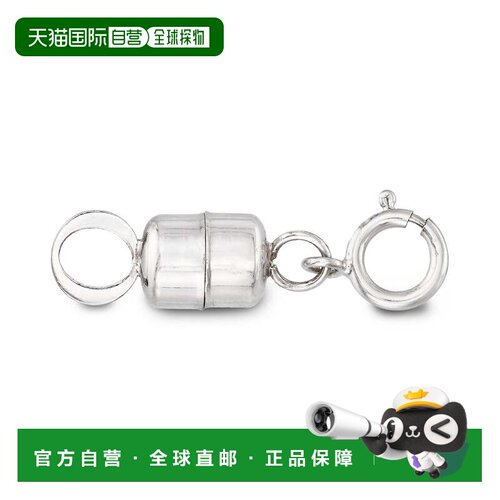 自营Ross-Simons Italian 14kt White Gold Magnetic Clasp Conve