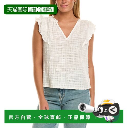 自营Velvet by Graham & Spencer Eva Short Sleeve Knit Top - w