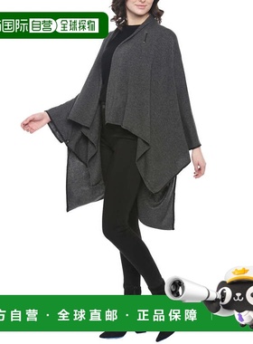 自营incashmereCashmere Blend Shawl with Tipping - heathe cha
