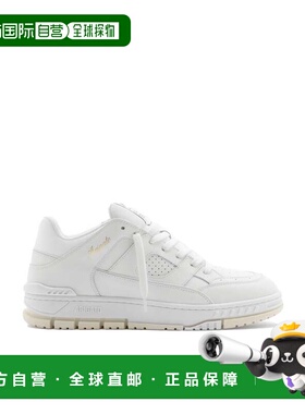 自营axel arigatoHandmade Low-Top Sneakers With Suede - white