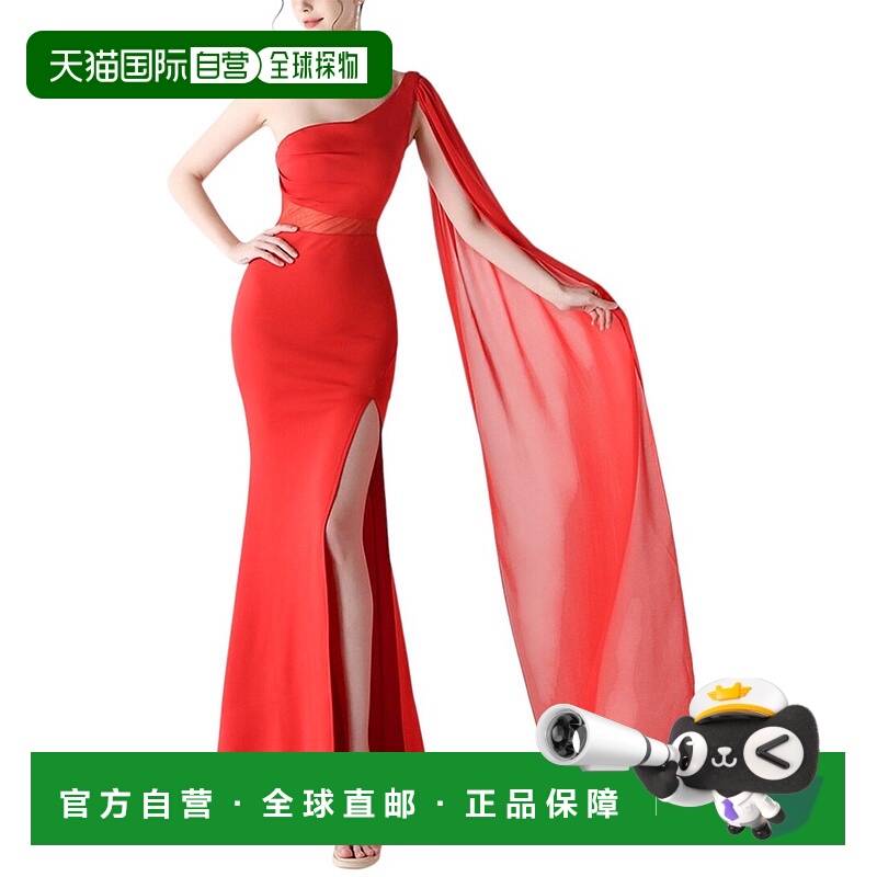 自营KALINNU Maxi Dress - red 美国奥莱直发