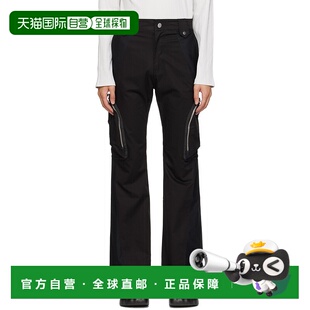 香港直邮潮奢 裤 FFFPOSTALSERVICE 黑色拼接工装 FFF 男士 1h可退