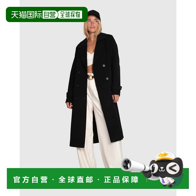 自营belle & bloom前排跑步者皮带外套-黑色 美国奥莱直发