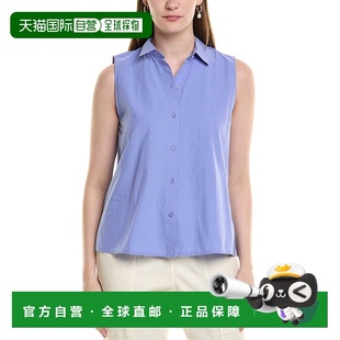 蓝色 fisher艾琳费舍尔衬衫 美国奥莱直发 eileen 自营
