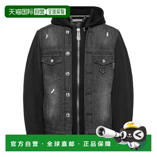 自营 philipp plein牛仔夹克 LS - darknight 美国奥莱直发外套