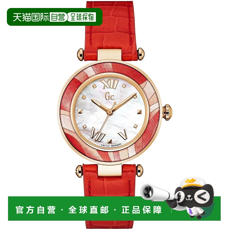 自营Guess女式经典白色表盘手表-白色 美国奥莱直发