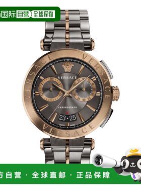 自营versaceAion Chrono 手链腕表 - 双色/青铜色/灰色 美国奥莱