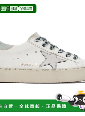 1h可退 香港直邮潮奢 GOLDEN GOOSE 女士 白色 Hi Star 运动鞋 GW