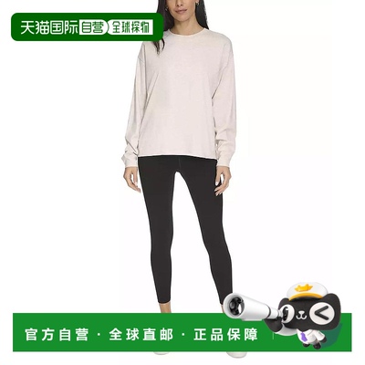 1h可退 【美国直邮】calvin klein 女士 上装T恤长袖健身衣外套
