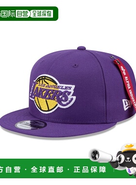 自营new eraAlpha Industries Purple 9FIFTY 'Los Angeles Laker