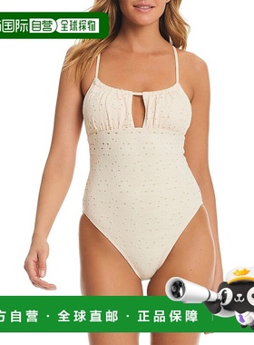 自营 red carter红色 Carter 孔眼阳台泳衣 - 月光石 美国奥莱直