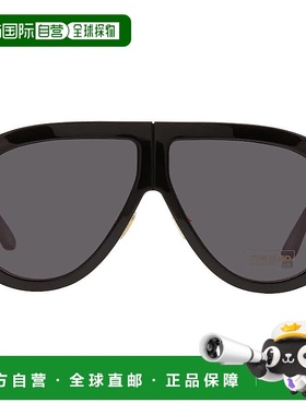 自营Tom Ford Troy Smoke Pilot Unisex Sunglasses FT0836 01A 6
