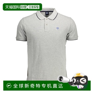 灰色 自营 衬衫 North 美国奥莱直发 Sails棉质Polo男式