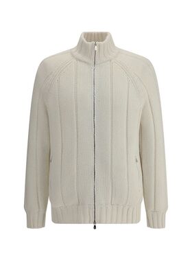 自营Brunello Cucinelli Cashmere Men's Coat - white 美国奥莱